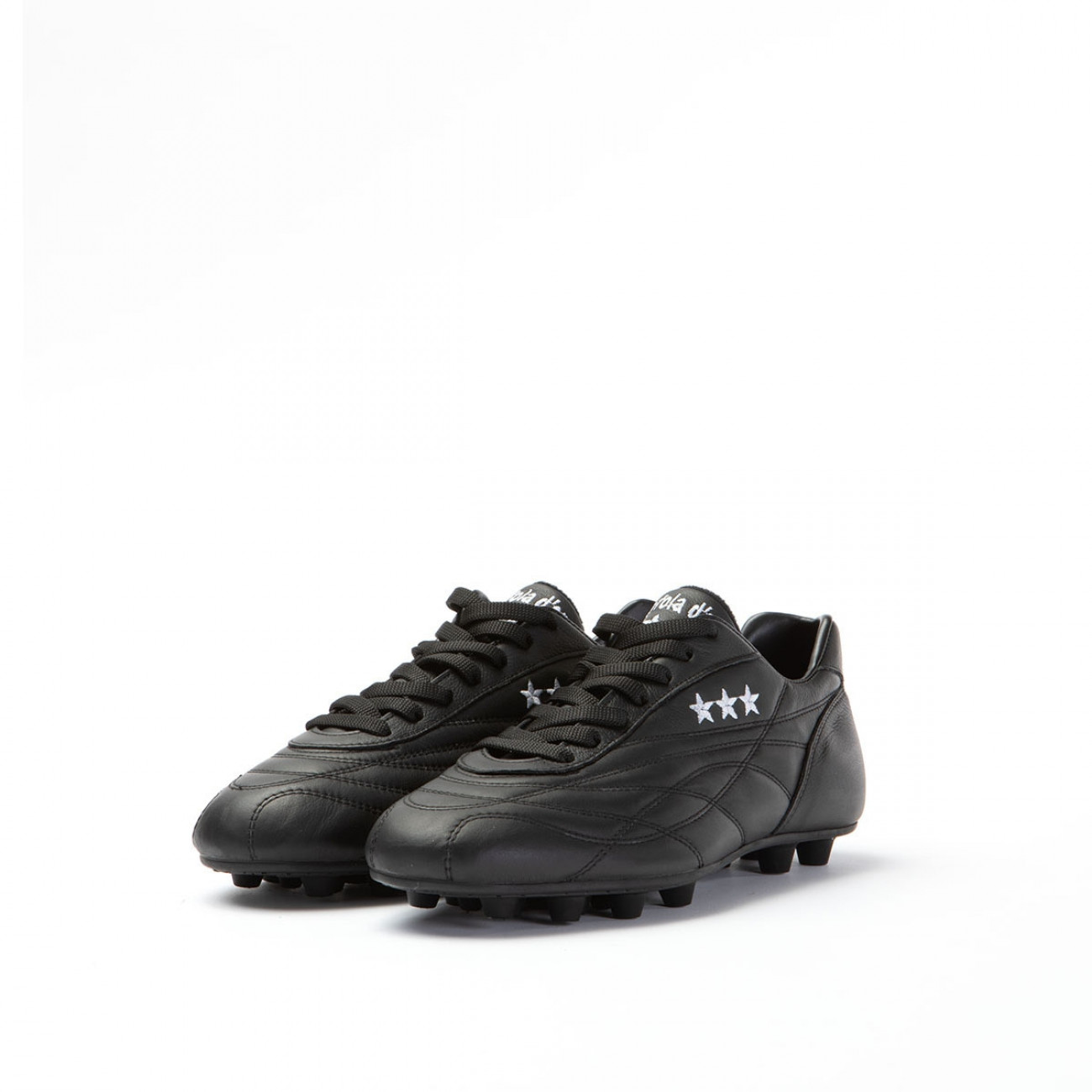 In beweging intelligentie Aanpassing Pantofola d'Oro New Star Retro Football Boots | Black | Retrofootball®